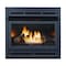 Pleasant Hearth Zero Clearance Firebox with LP Gas Log Insert, 28 PHZCI28LP - alternate 1